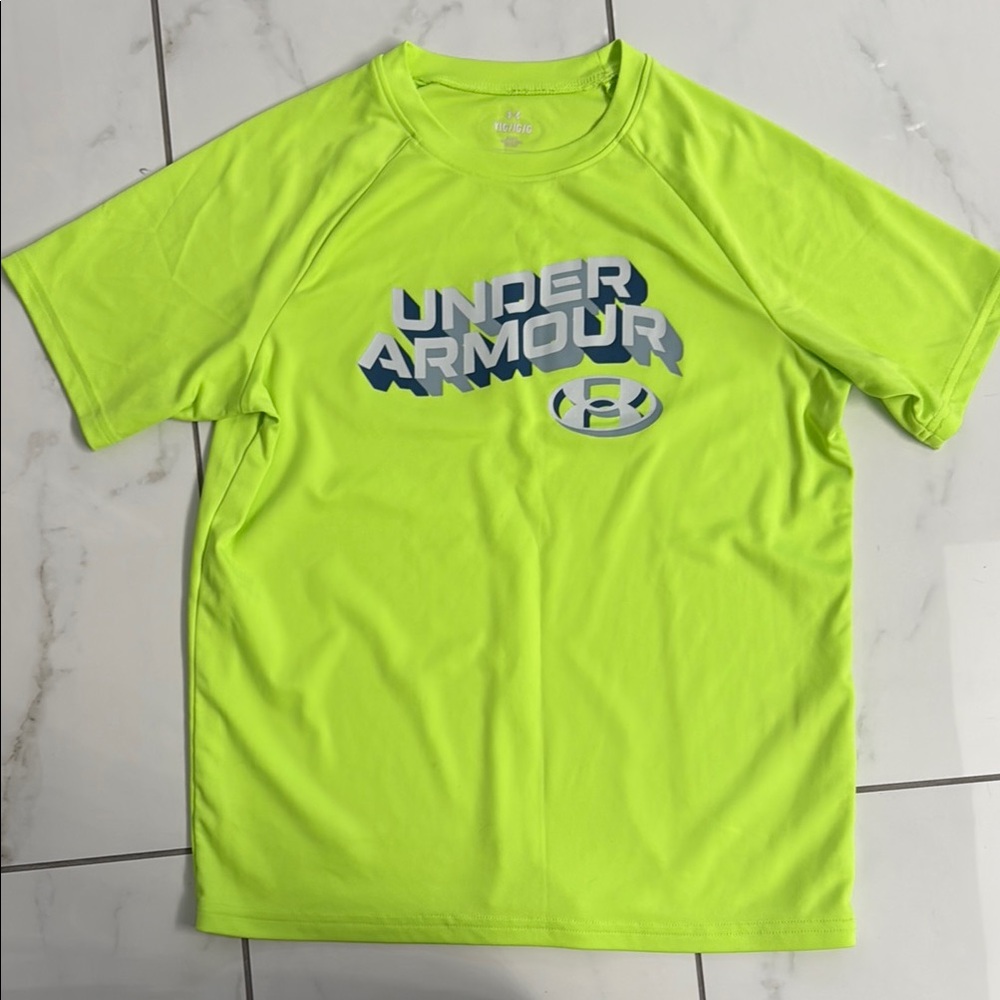 Under Armour Vibrant Lime Tee